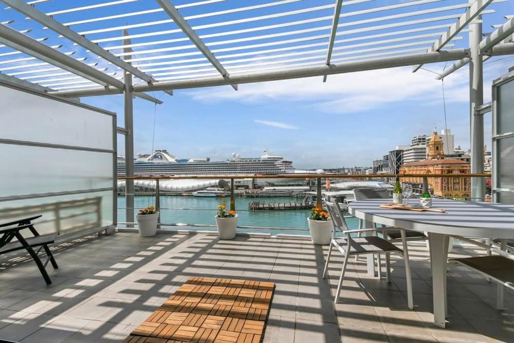 Spacious Water-Front Apartment -Princes Wharf 2219 Auckland Exteriér fotografie